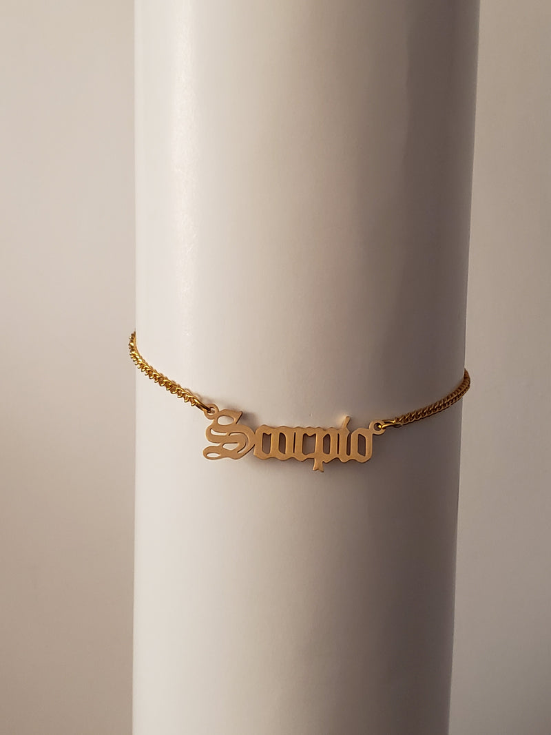 Zodiac Anklets